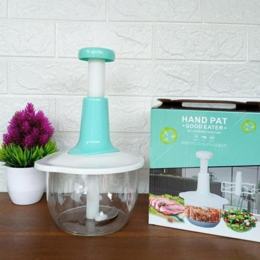 Manual Hand Push Food Chopper