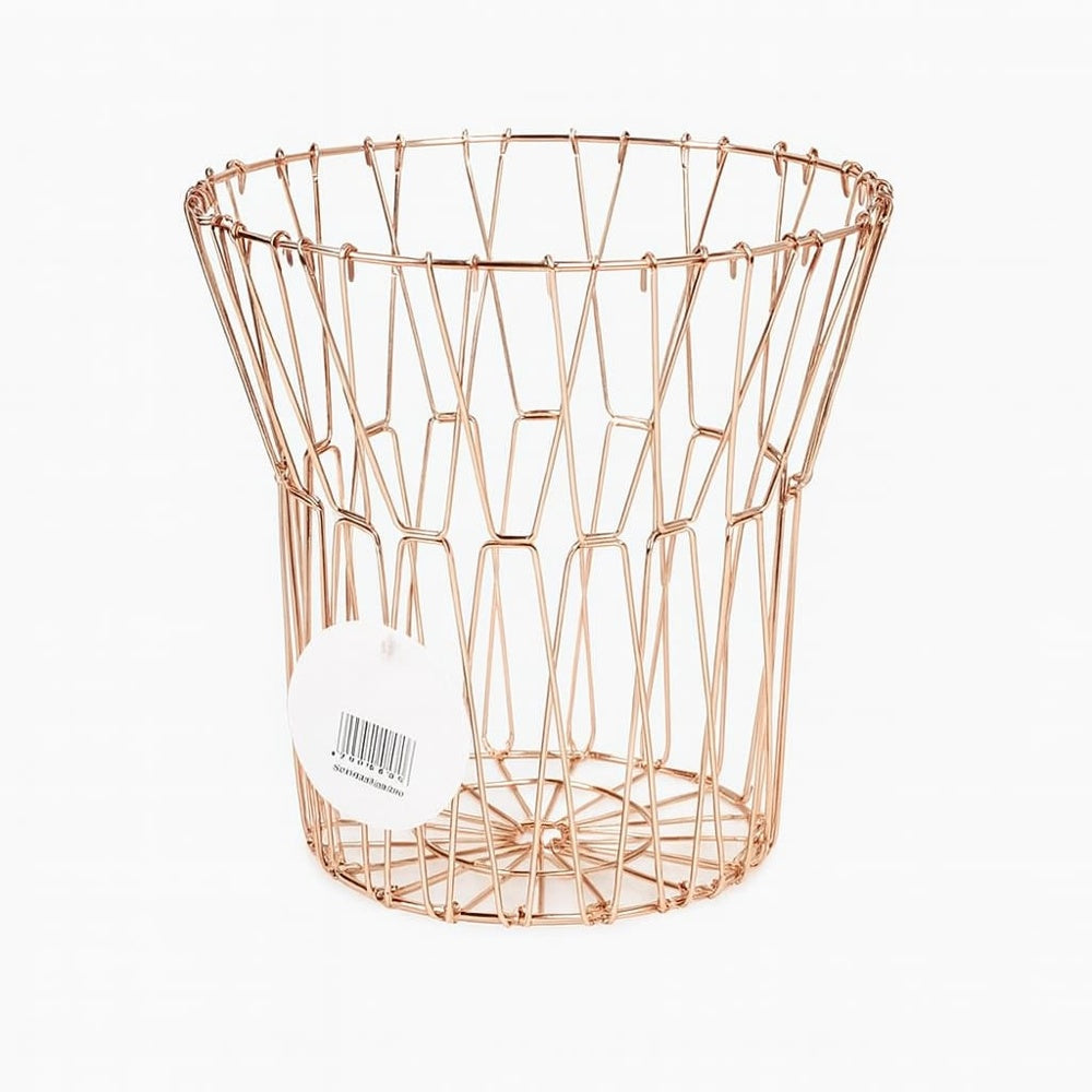 5-in-1 Magic Folding Metal Basket – Shape-Changing Golden Fruit & Snack Bowl