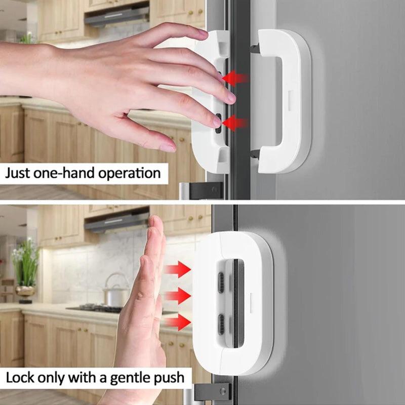 Refrigerator Door Lock