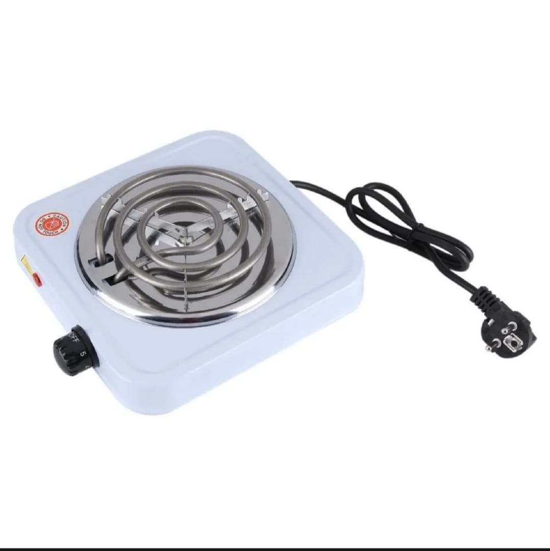RAF Electric Stove 1000W (Adjustable Power) – Fast Heating Single Burner | Portable Electric Hot Plate for Home & Travel