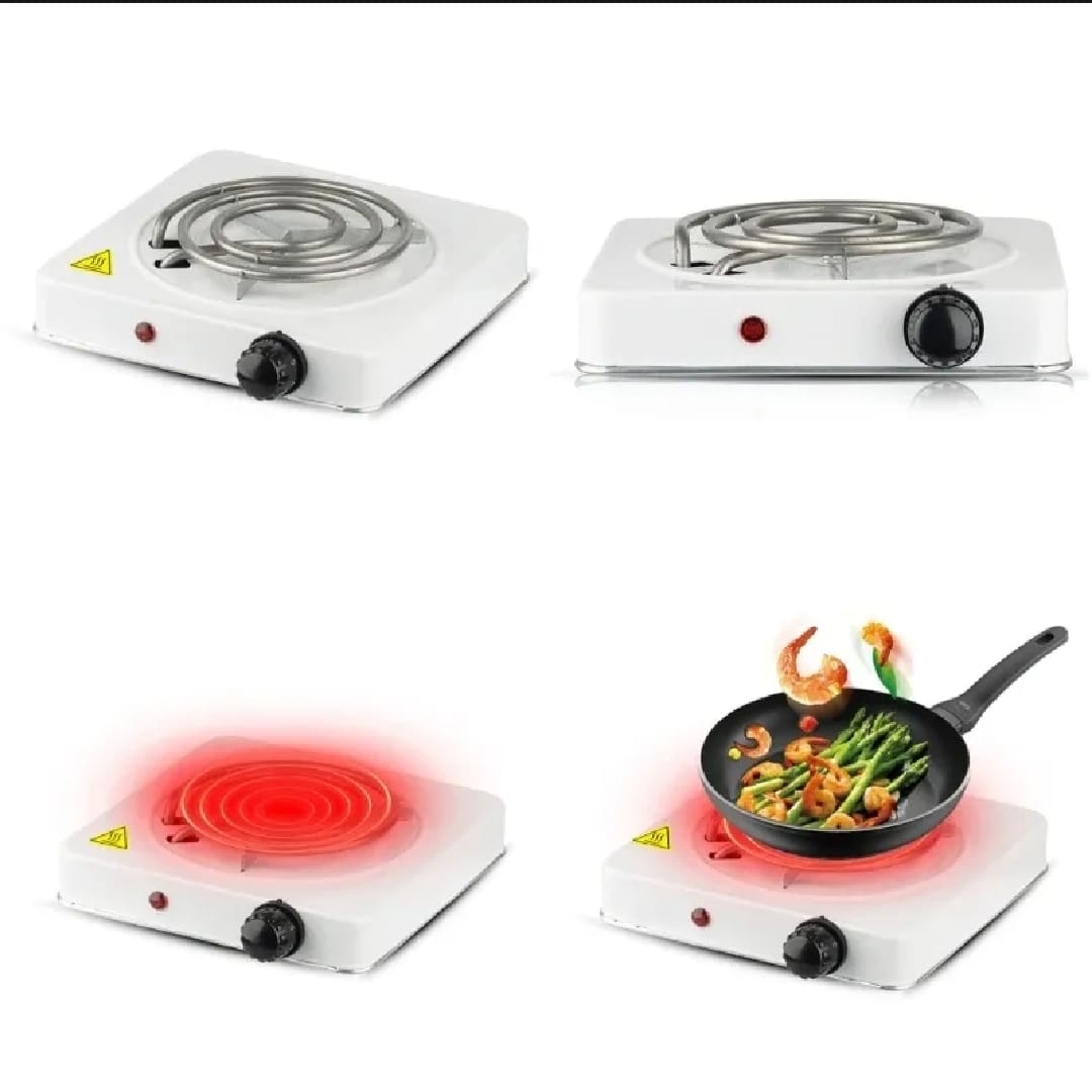 RAF Electric Stove 1000W (Adjustable Power) – Fast Heating Single Burner | Portable Electric Hot Plate for Home & Travel