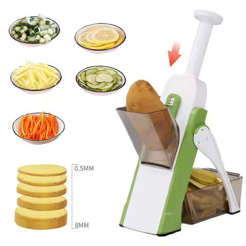 5-in-1 Multi functional Vegetable Slicer & Cutter