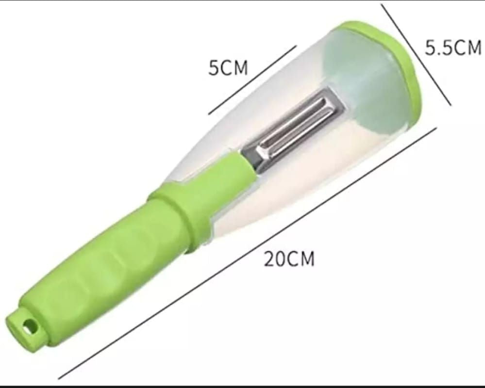 2-in-1 Vegetable & Fruit Peeler with Waste Collector