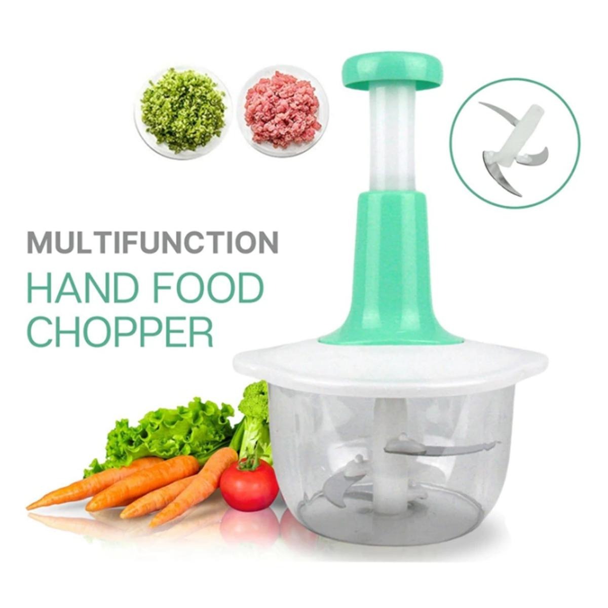 Manual Hand Push Food Chopper